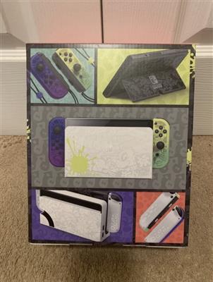 Authentic Nintendo Switch - OLED Splatoon 3 Special Edition 64GB New Sealed