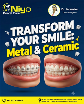 Best Braces in Hanamkonda & Warangal - Niyo Dental Care,