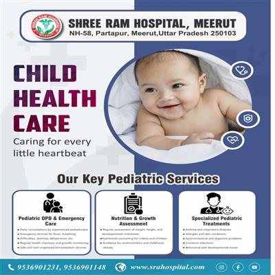 Children hospital in Meerut | Shree Ram Hospital