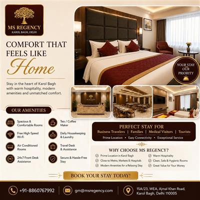 Hotel Near Ganga Ram Hospital