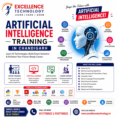 Artificial Intelligence Training in Chandigarh