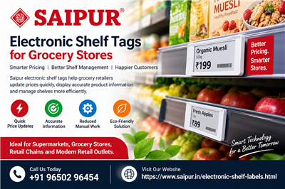 Electronic Shelf Tags for Grocery Stores