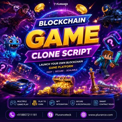 Build the Next Gaming Sensation with a Blockchain Game Clone Script