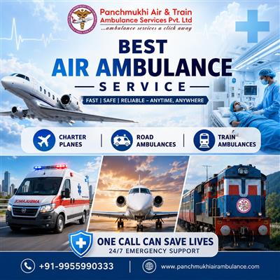 Trust the authenticity of evacuation missions arranged by Panchmukhi Air Ambulan