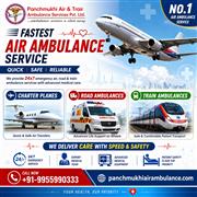 Panchmukhi Air Ambulance in Delhi operates with state-of-the-art facilities