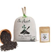 Abono Combo Potting Soil seeds with Heirloom Seeds