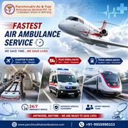 Panchmukhi Air Ambulance in Hyderabad Is Responsible for Your Safety and Comfort