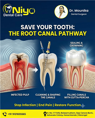 Looking for painless Root Canal Treatment (RCT) near you? Niyo Dental Care is
