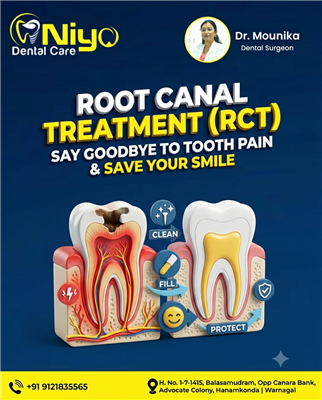 Looking for painless Root Canal Treatment (RCT) near you? Niyo Dental Care is