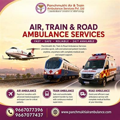 Rescue Missions Are Organized within the Shortest Time at Air Ambulance Raipur