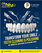 Looking for professional teeth cleaning and dental scaling near you?   Niyo Dent