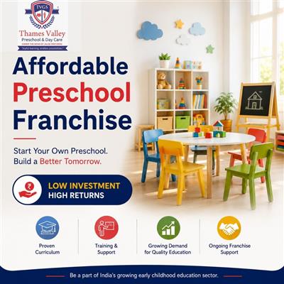 Affordable Preschool Franchise Opportunities in India: Start Your Own Successful