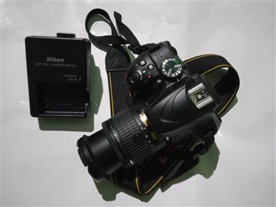 DSLR  Nikon D3400 with 18-55mm lens