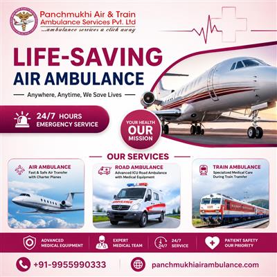 Panchmukhi Affordable Air Ambulance in Bangalore- Bringing Advanced Healthcare C