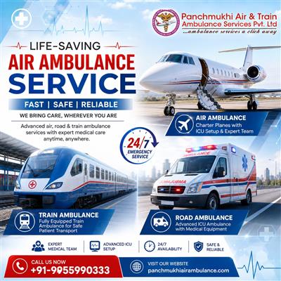 Panchmukhi Emergency Air Ambulance from Chennai- Connecting Care, Saving Time