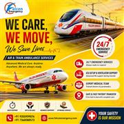 Falcon Emergency ICU Train Ambulance in Hyderabad- Safer Transit to Recovery