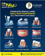 Comprehensive Dental Care & Treatments in Hanamkonda & Warangal | Niyo Dental Ca