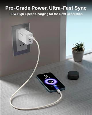 FEDUS 80W Type C Fast Charging Cable 1M