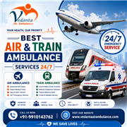 Choose Vedanta Air Ambulance Service in Guwahati with Medical Assistance