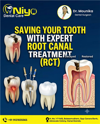 Save Your Natural Tooth with Advanced Root Canal Treatment in Hanamkonda & Waran