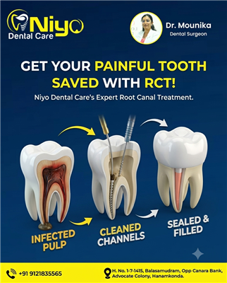 Save Your Natural Tooth with Advanced Root Canal Treatment in Hanamkonda & Waran