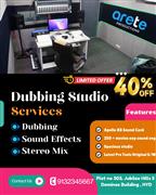 Dubbing Studio Services and Post Production Works