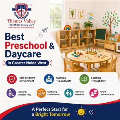 Best Preschool & Daycare in Greater Noida West | Safe & Nurturing Learning Envir
