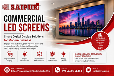 Commercial LED Screens for Modern Business Displays