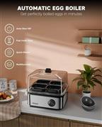 FEDUS EGGLINE Automatic 8 Egg Boiler Steamer