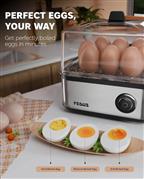 FEDUS EGGLINE Automatic 8 Egg Boiler Steamer