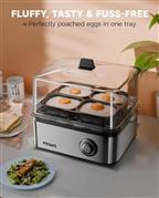 FEDUS EGGLINE Automatic 8 Egg Boiler Steamer