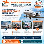 Use Vedanta Air Ambulance in Patna – Equipped with ICU Facilities
