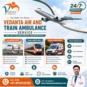 Choose Vedanta Air Ambulance in Guwahati – Superior Medical Care