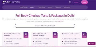 Book Full Body Health Checkup in Delhi | Accurate Lab Tests at Home – Qris Healt