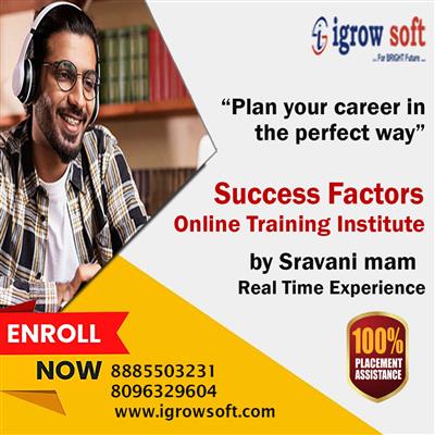 SAP Success Factors training and placement Assistance | Igrowsoft