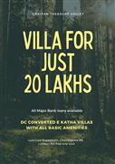 Villa starting at just Rs 20 lacs