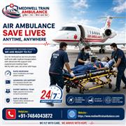 The Air Ambulance Is Ready With The Mediwell Air Ambulance Services In Delhi