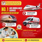 Panchmukhi ICU Air Ambulance in Hyderabad- Choose for Comfortable Transfers