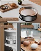 FEDUS EGGLINE Automatic 7 Egg Boiler Steamer