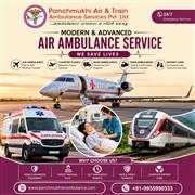 Book a Life-Saving Medical Air and Train Ambulance from Panchmukhi to Hyderabad