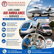Book a Panchmukhi Air Ambulance in Guwahati for a Hassle-Free Patient Transfer