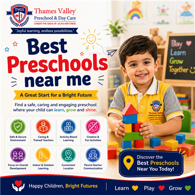 Best Preschools Near Me – Safe & Engaging Learning for Kids
