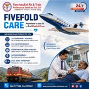Panchmukhi Hi Tech Train Ambulance in Patna- Reliable Care in Motion