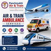 Panchmukhi Low Cost Train Ambulance in Ranchi- Professional Care throughout the