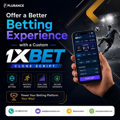 Compete Smarter Using a Feature-Packed 1xBet Clone Script
