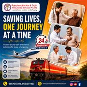 Panchmukhi Train Ambulance in Guwahati- Safe and Reliable Medical Transfers