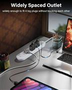 FEDUS 4 Universal Sockets with Individual Switch 2M