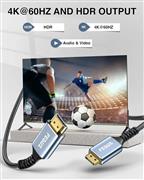 FEDUS Displayport To Hdmi Cable Converter 1.5M