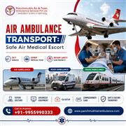 Panchmukhi ICU Air Ambulance Services in Guwahati - Round The Clock Care