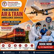 Panchmukhi ICU Train Ambulance from Patna - Comfort Meets Critical Care